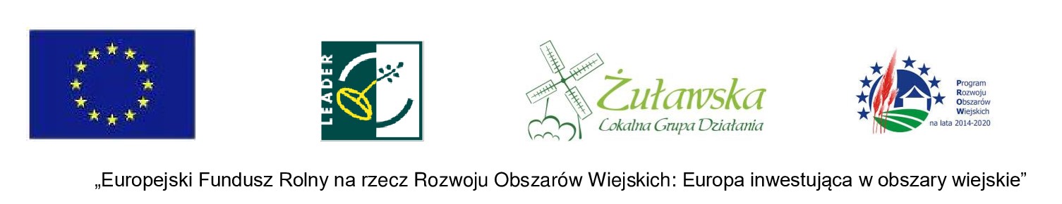 Logotypy Żuławskiej Lokalnej Grupy Działania