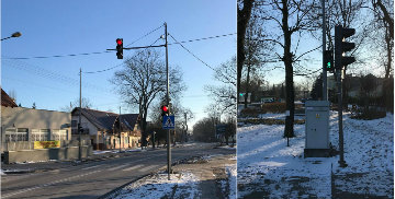 Sygnalizacja świetlna w Starym Polu