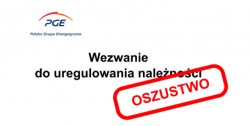 Wezwanie do uregulowania należności - Oszustwo