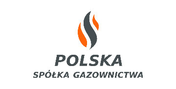 Logo Polskiej Spółki Gazownictwa - Akcja przewonienia gazu 2017