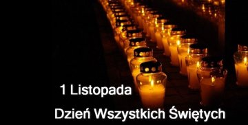 1 listopada - Dzień Wszystkich Świętych