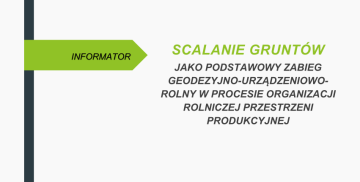 Informator - Scalanie gruntów