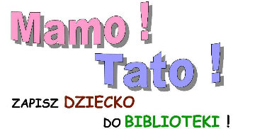 Zapisz dziecko do Biblioteki