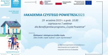 Infografika z terminem szkolenia