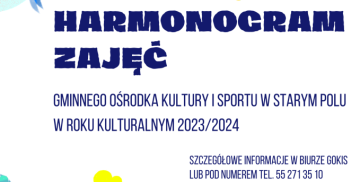 Harmonogram zajęć