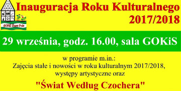 Inauguracja Roku Kulturalnego 2017/2018