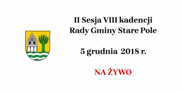 II Sesja VIII kadencji Rady Gminy