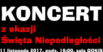 Plakat z okazji koncertu zespołu Wolna Grupa Bukowina