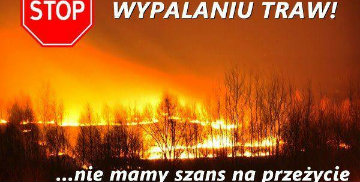 STOP wypalaniu traw