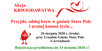 Rejestracja krwiodawców